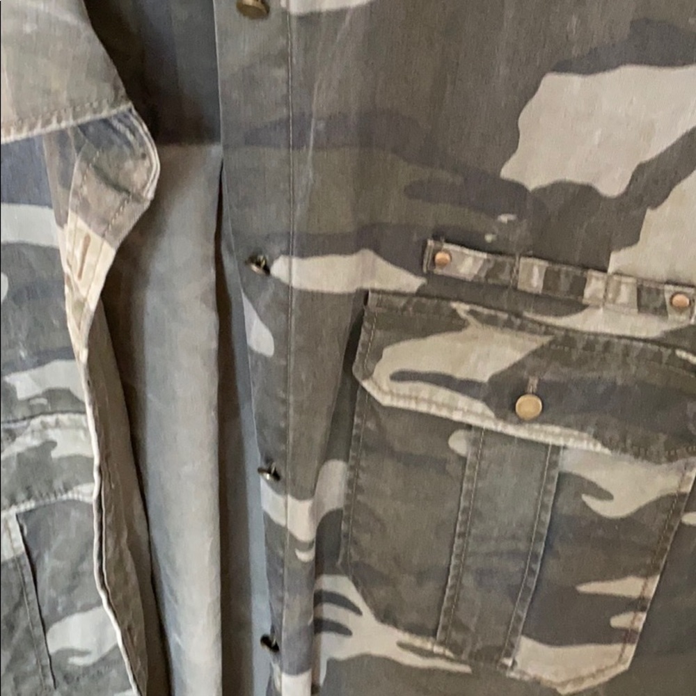 Camo Button Down - image 3